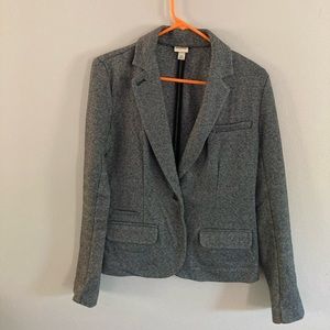Grey, comfy blazer